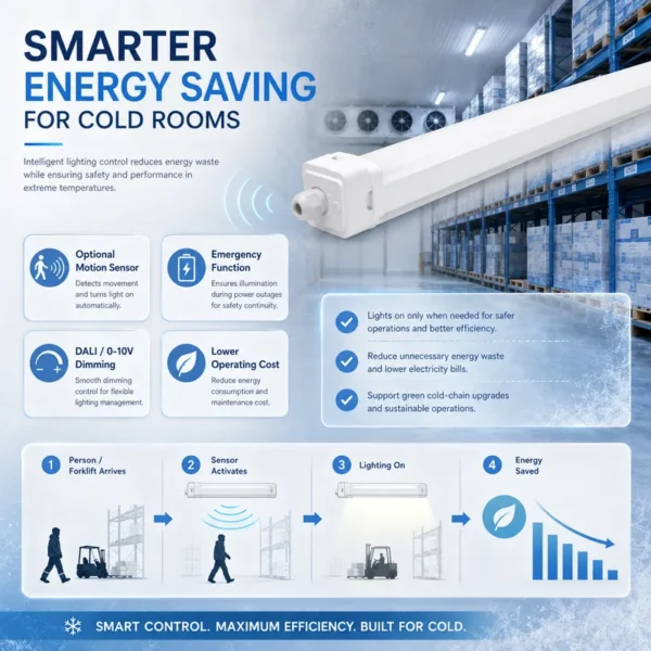 Frost Sensor Ready Freezer, IP65, LED, 20-60W, 5-Year - view 5