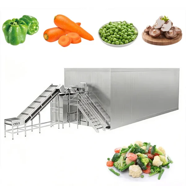 Fruit Quick-freezing Tunnel Freezer, IQF, 380 V, 5.6 - view 2