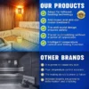 Full-spectrum Infrared Sauna Heater, Plug Powered - view 2