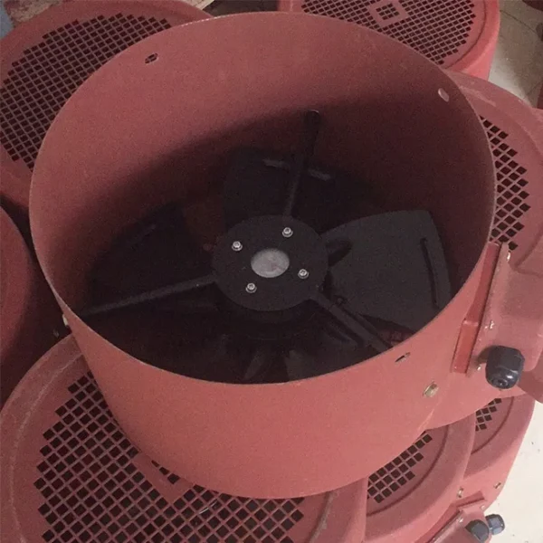 G-80a Variable Frequency Motor, 380V, Axial - view 4