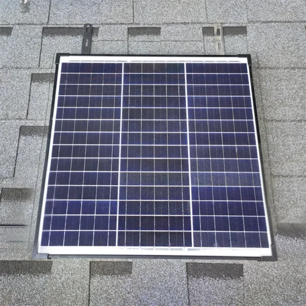 Gable Attic Ventilation Fan, 40W, Solar, Wall - view 6