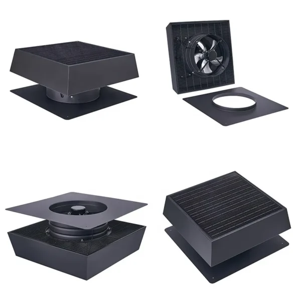 Gable Mount Solar Fan, 1800m3/h, 35W - view 5