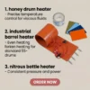 Gallon Drum Heater, 110V, 220v - view 4