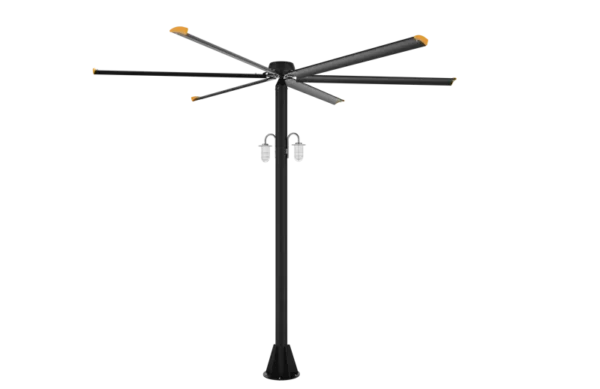 Garden Airpole Hvls Fan, 4.2m, 14ft - view 4