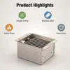 Gas Burner for Boiler, 20KW, Stainless, Steel - view 2