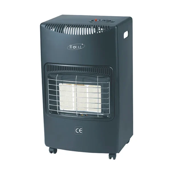 Gas Burner Indoor Heater, powder coated steel - view 2