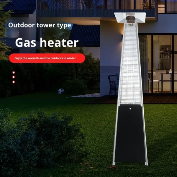 Gas Heater, 1000W, Steel - view 4