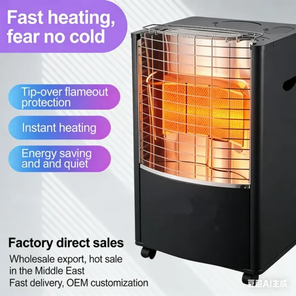 Gas Heater, Portable, LPG - view 3