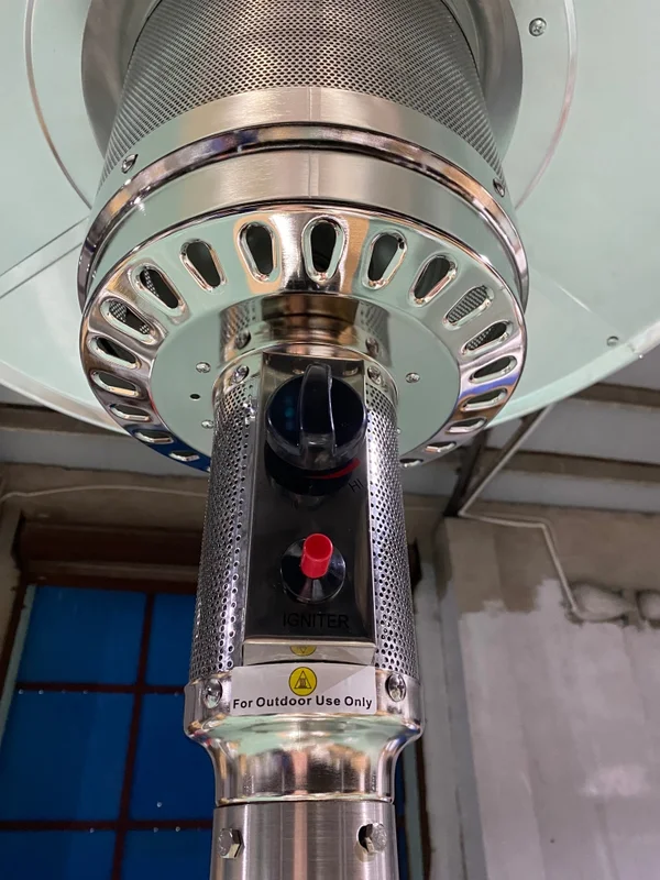Gas Heater, Stainless, Steel, LPG - view 3