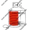 Gas Propane Tank Heater, 5Gallon, 220, Electric - view 2