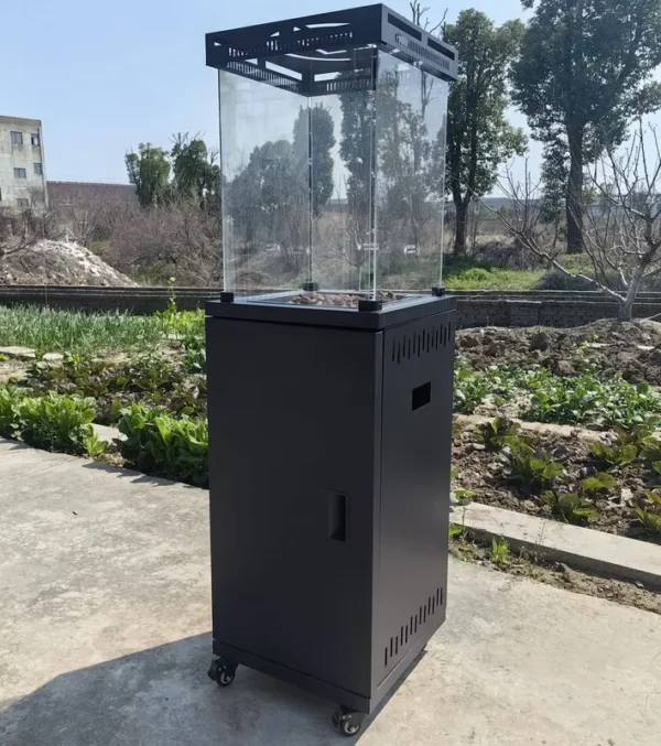 Gas Vertical Terrace Heater, Steel, Portable - view 3