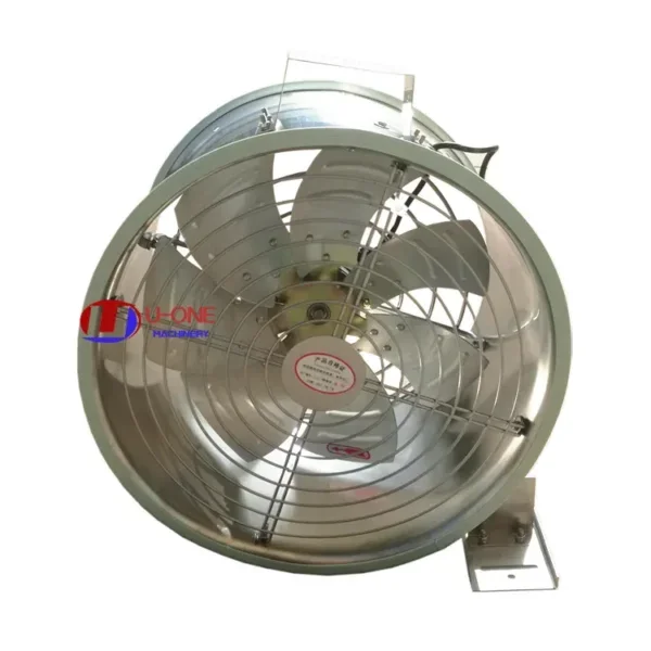 Greenhouse Air Circulation Fan, Aluminum, 220V, Electric