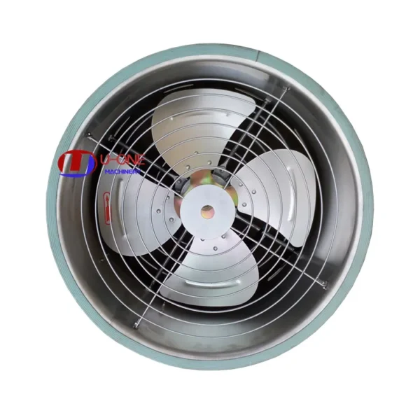 Greenhouse Air Circulation Fan, Aluminum, 220V, Electric - view 4