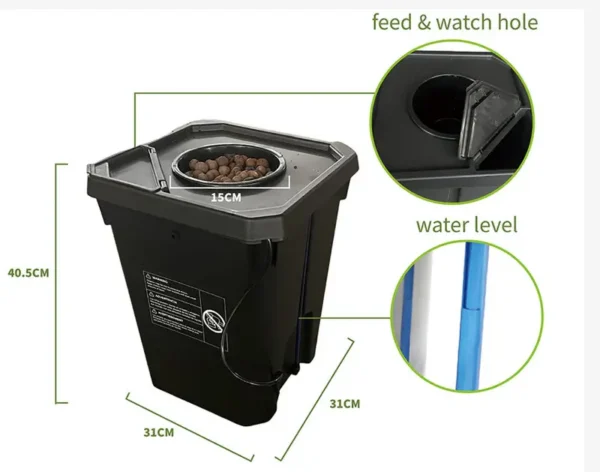 Growing Systems Water Chiller, RDWC, Food Grade PP - view 5