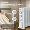 Grunkel Electric Oil-filled Radiator, 2000W, 2000 W, Metal - view 4