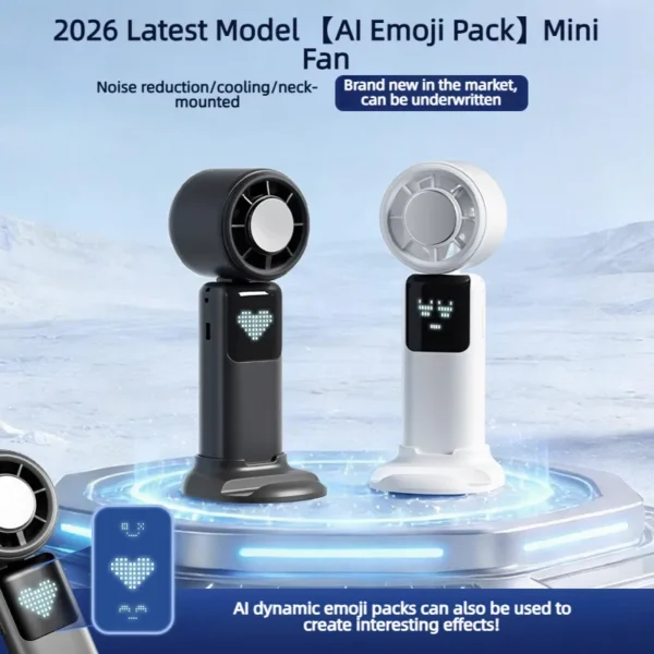 Hand-held Electric Cold Fan, USB, 4000mAh, Portable - view 4