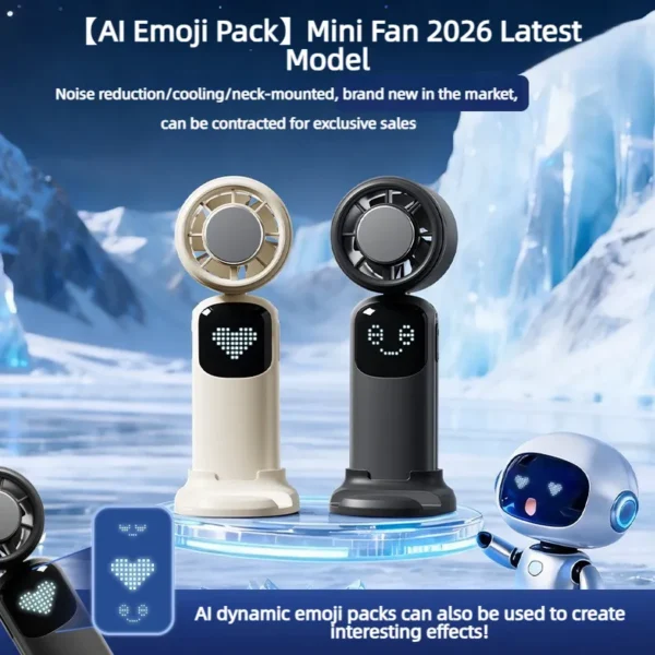 Hand-held Electric Cold Fan, USB, 4000mAh, Portable - view 5