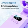 Handheld Hanging Neck Fan, YS-JF137, 3600mAh - view 3