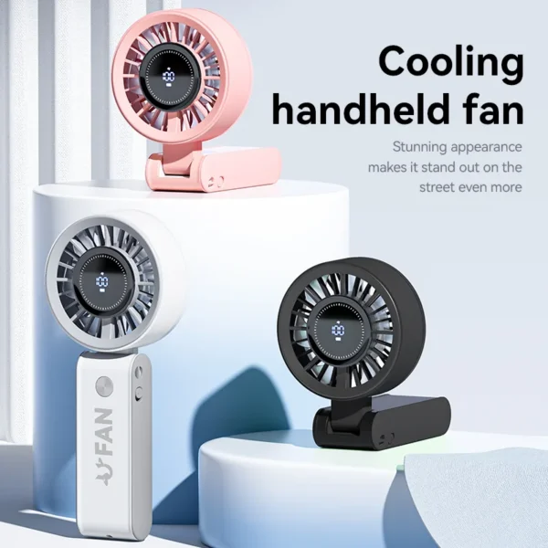 Handheld Mini Portable Fan, F133, USB, 1-100, Brushless - view 2
