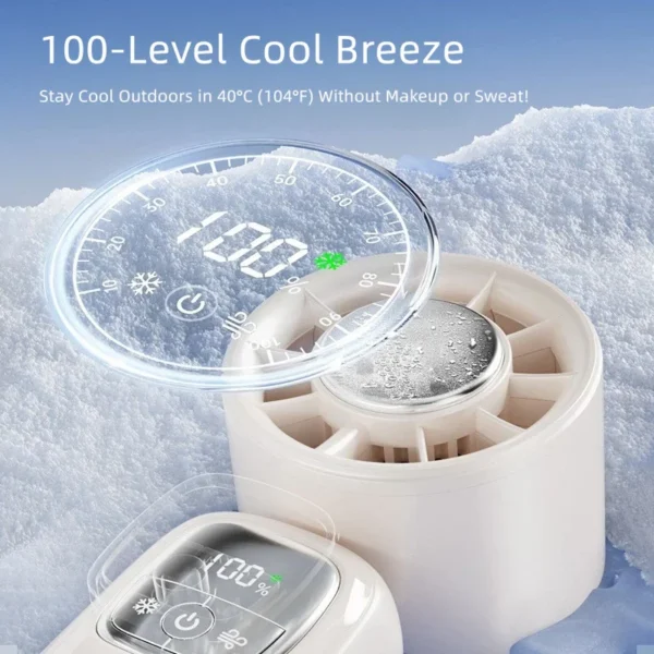 Handheld Semiconductor Cooling Fan, 100, Portable - view 4