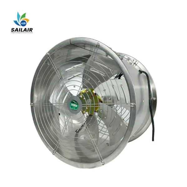 Hanging Exhaust Fan, 500mm, Stainless, Steel - view 3