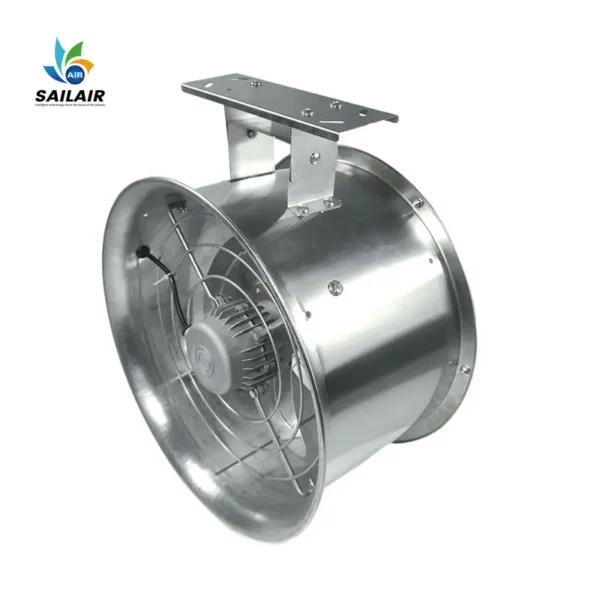 Hanging Exhaust Fan, 500mm, Stainless, Steel - view 5