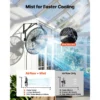 Hanging Mist Fan, Wall, IP44, 60W - view 3