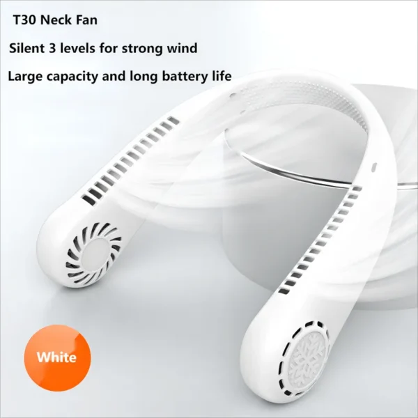 Hanging Neck Fan, Portable, 5.0, USB - view 4