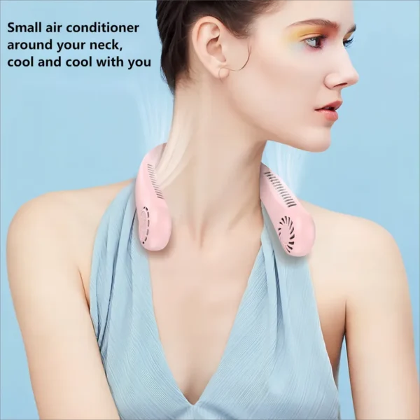 Hanging Neck Fan, Portable, 5.0, USB - view 5