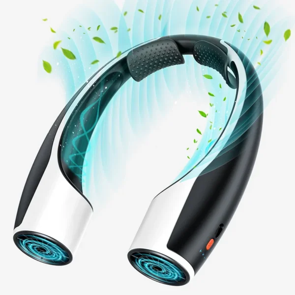 Hanging Neck Fan, Portable, USB, Plastic - view 6