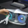 Hanging Neck Portable Fan, Battery - view 3