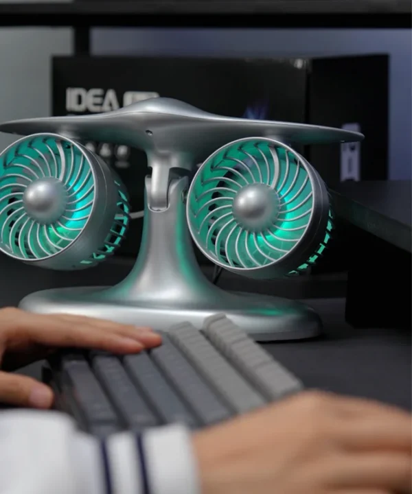 Hanging Neck Portable Fan, Battery - view 5