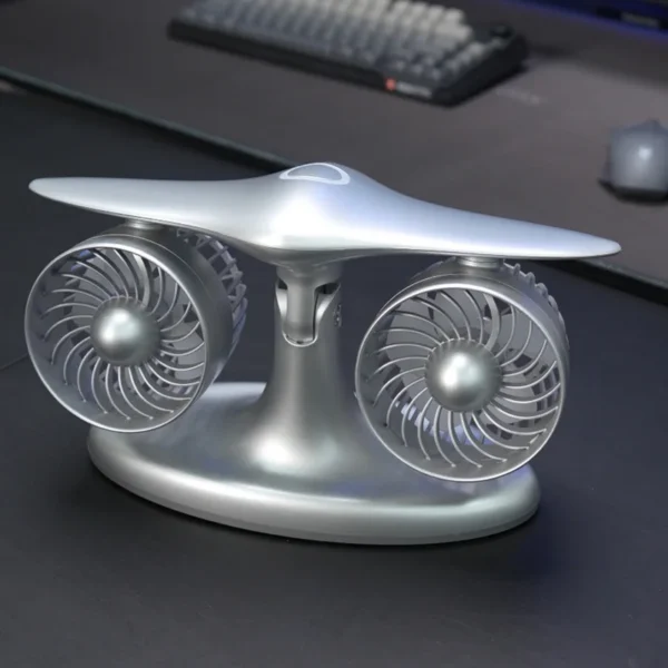 Hanging Neck Portable Fan, Battery - view 6