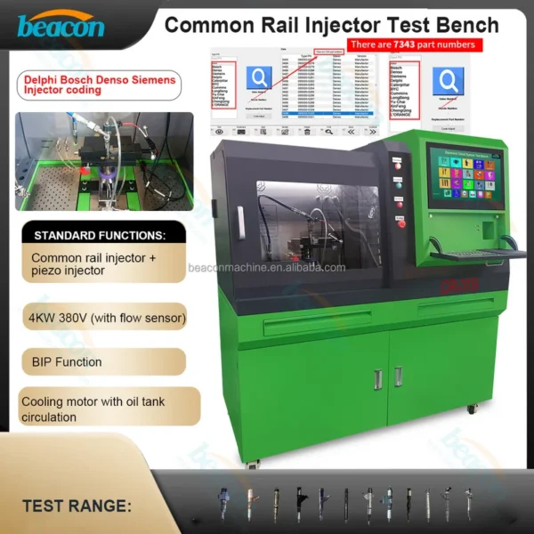 Heat Exchange Parts, CR319, AC 380 V, Injector Test Bench - view 6