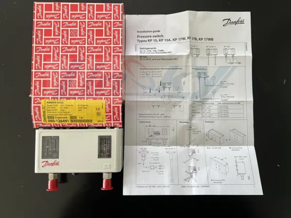 Heat Exchange Parts, KP15, Pressure switch, CE - view 5