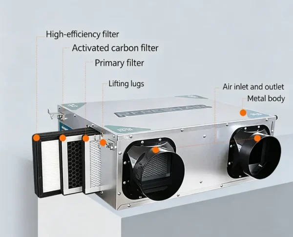 Heat Pump, HRV, Electric - view 2