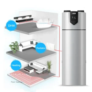 Heat Pump, R290, DHW, Freestanding, Stainless Steel, JNOD