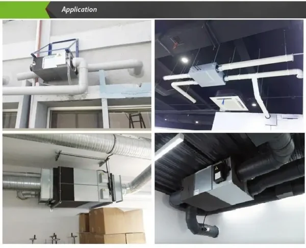 Heat Recovery Ventilation Unit, E-VIPO, ERV - view 6