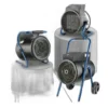 Heating Compact Electric Fan, PTC, 17.9x13.5x21.6cm