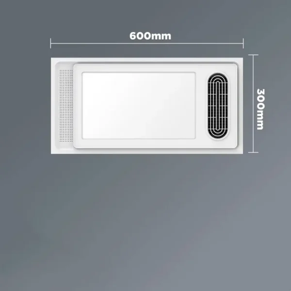 Heating Multi-functional Exhaust Fanlighting, Ceiling, 0–4 - view 2