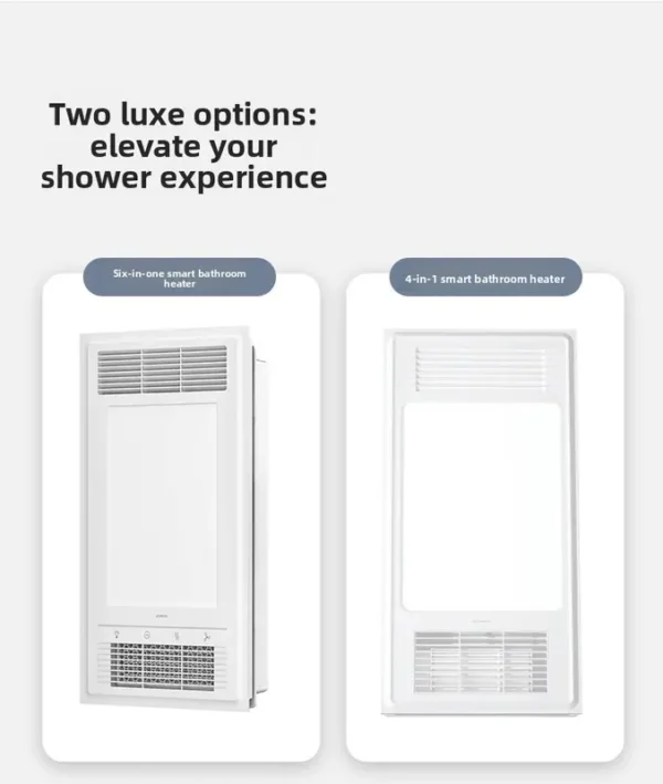 Heating Multi-functional Exhaust Fanlighting, Ceiling, 0–4 - view 4