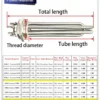 Heating Tube, 380v, 10kw, 20kw, 30kw - view 4