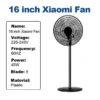 Height Stand Floor Fan, Plastic - view 3