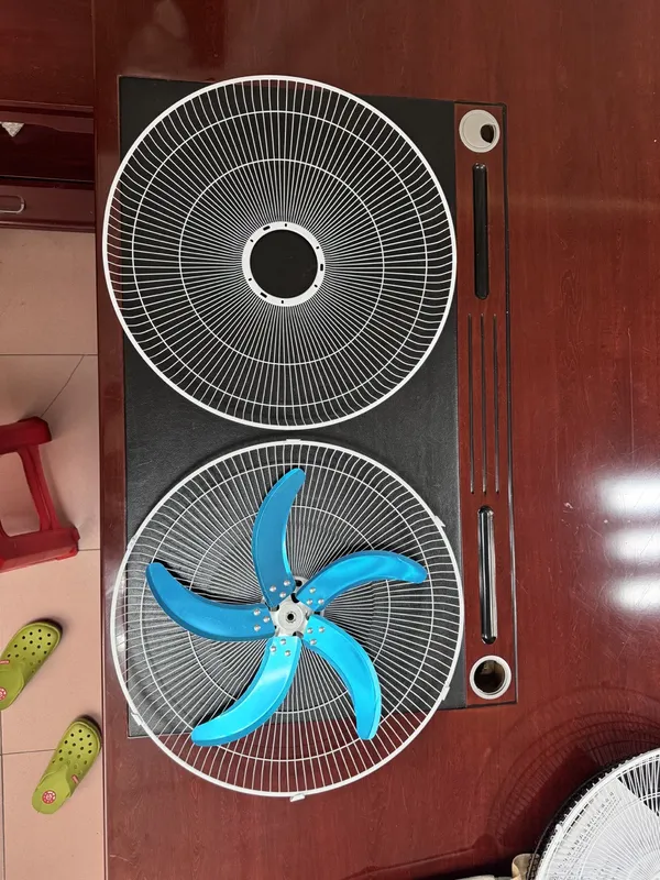 Hemobllo Electric Replacement Fan, Plastic