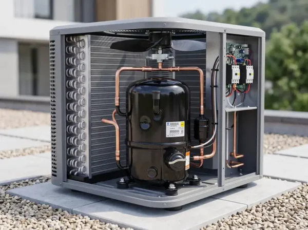Hermetic Refrigeration Reciprocating Compressor, 2.5HP, R22 - view 4