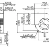 High Airflow Blower, 9733, 12V, BBQ - view 3
