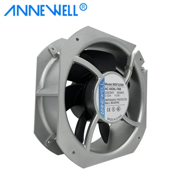 High-airflow Ventilation Axial Fan, 200FZY, 22580, AC220V/380V - view 3