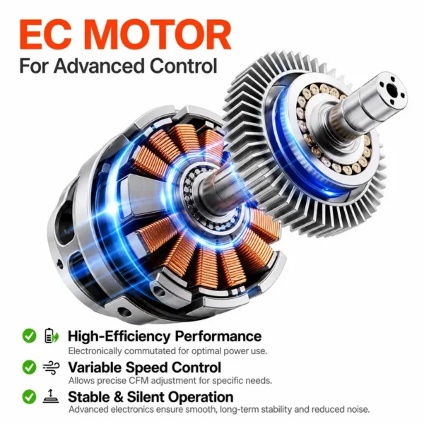 High Efficiency Air Blower, DF100 150 200 - view 6