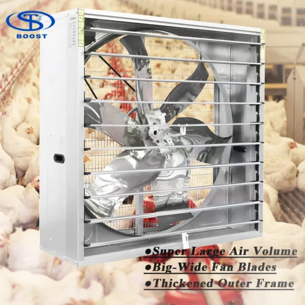 High Efficiency Poultry Fan, Axial, 50inch - view 2