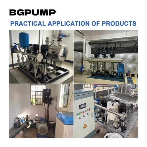 High-head Multistage Centrifugal Pump, 2200W, 142M, Stainless - view 4